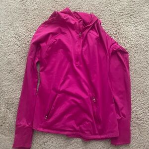 Gapfit pink quarter zip